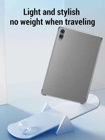 Case for Teclast T65 (13.4 inch) Android 16 Tablets, TPU Ultra-Slim Shockproof Soft Transparent Cover, Anti-Yellowing Flexible fit Friendly (Clear) in Saudi Arabia