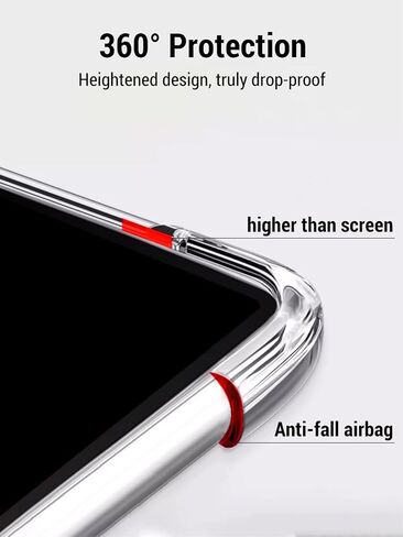 Case for Teclast T65 (13.4 inch) Android 16 Tablets, TPU Ultra-Slim Shockproof Soft Transparent Cover, Anti-Yellowing Flexible fit Friendly (Clear) in Saudi Arabia