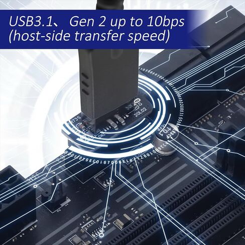 محول اللوحة الأمامية USB عمودي USB 3.1 Type-E Key-A إلى USB-3.0 20Pin رأس محول USB-C رأس محول 20 إلى 19 دبوس بطاقة توسيع 19/20Pin رؤوس محولات للوحة الأم من النوع C in Saudi Arabia