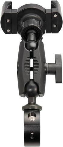 ARKON Mounts RoadVise XL Robust Aluminum Motorcycle Mount | Universal Device Fit | Small Adjustable Arm | For Motorbikes and Cycles | Customizable Handlebar Mount | For iPhone, Samsung, Google, & more in Saudi Arabia
