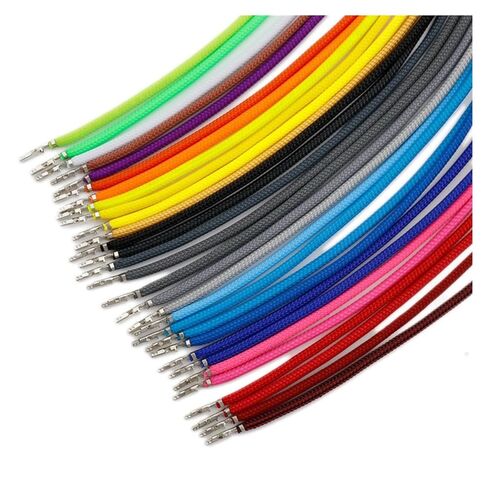40 لونًا DIY 4 مم PC PSU كابل تمديد الطاقة لكابلات ATX/EPS/CPU/GPU/PCIE بأكمام 1007 18AWG 4.2 مم مجعد (30 سم، أبيض سديم) in Saudi Arabia