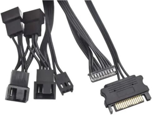 X42 X52 X62 X72 9Pin Fan Water Cooling 10pin Power Supply PWM Cable in Saudi Arabia