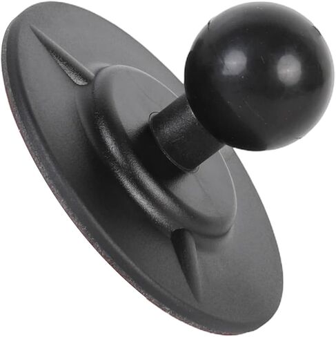 1" Ball Adhesive Base Compatible with RAM Mounts B Size Double Socket Arm, Flexible Adhesive Mount for Motorcycle Gas Tank & Car Dashboard - GPS Phone Holder Accessories in Saudi Arabia