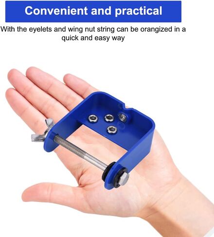 Bow String Serving Tool, Precision Archery String Serving Jig for Easy String Repair, Durable Serving Thread Included for Archers Hunters Beginners Target Shooters Professionals in Kuwait
