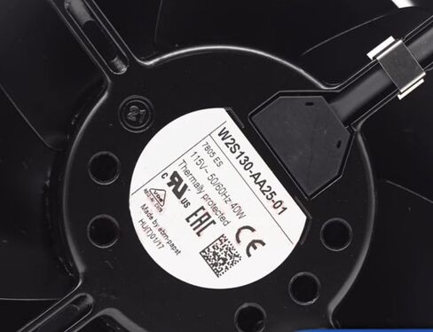 115V W2S130-AA25-01 0.47A 40W 150X55MM مروحة تبريد 2 سلك in Kuwait