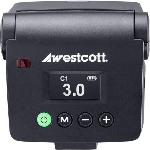 Westcott S18 Mini Camera Flash Speedlite - متوافق مع جميع ماركات وموديلات الكاميرا عبر Hot Shoe Flash in Saudi Arabia