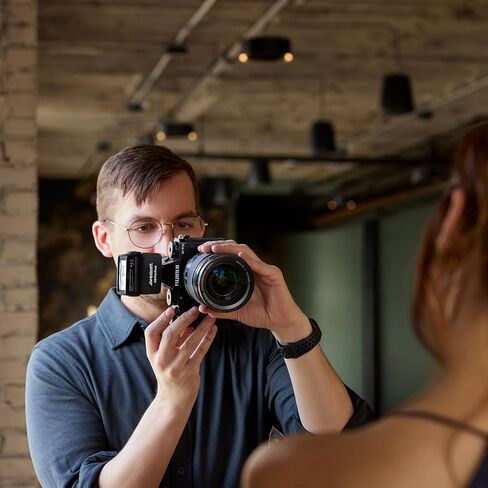 Westcott S18 Mini Camera Flash Speedlite - متوافق مع جميع ماركات وموديلات الكاميرا عبر Hot Shoe Flash in Saudi Arabia