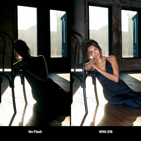 Westcott S18 Mini Camera Flash Speedlite - متوافق مع جميع ماركات وموديلات الكاميرا عبر Hot Shoe Flash in Saudi Arabia
