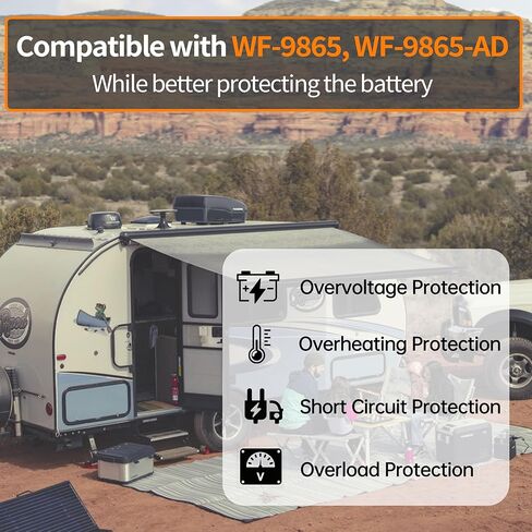محول WF-8955-AD-MBA RV 55 أمبير، مجموعة اللوحة الرئيسية من الليثيوم DC لاستبدال محول الطاقة WF-8955PEC لسلسلة WF-8955 ومحول Parallax 7155 7145 ضمان لمدة عام واحد in Kuwait
