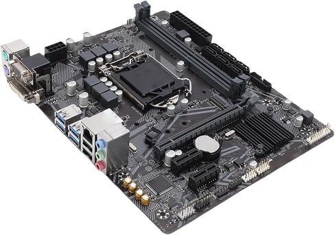 اللوحة الأم VBESTLIFE B460M، مقبس LGA 1200 للجيل العاشر Core i9 i7 i5 i3 Pentium Celeron CPU، DDR4 2933MHz Dual Channel، PCIe 3.0 x16، M.2 NVMe SSD in Saudi Arabia