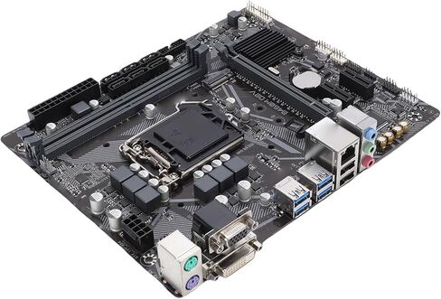 اللوحة الأم VBESTLIFE B460M، مقبس LGA 1200 للجيل العاشر Core i9 i7 i5 i3 Pentium Celeron CPU، DDR4 2933MHz Dual Channel، PCIe 3.0 x16، M.2 NVMe SSD in Saudi Arabia