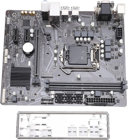 اللوحة الأم VBESTLIFE B460M، مقبس LGA 1200 للجيل العاشر Core i9 i7 i5 i3 Pentium Celeron CPU، DDR4 2933MHz Dual Channel، PCIe 3.0 x16، M.2 NVMe SSD in Saudi Arabia