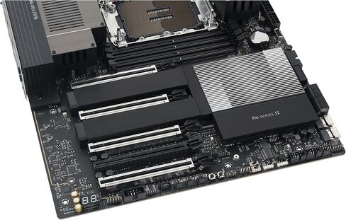 ASUS Pro WS W890-SAGE Intel? W890 (LGA 4710-2) CEB Workstation Motherboard, PCIe 5.0 x16, M.2, SlimSAS, 10Gb+2.5Gb LAN, Ready for IPMI Expansion Card, 12+(2+2)+1+2 Stages, USB4?, USB 20Gbps Type-C in Saudi Arabia