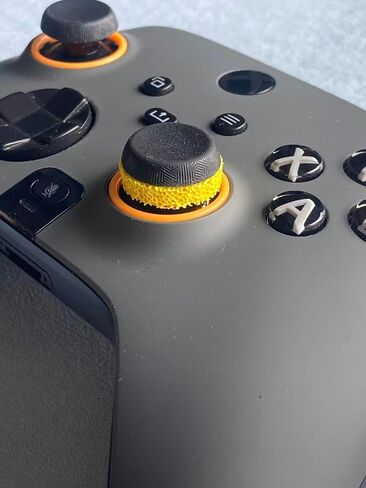 Epindon Target Rings | FPS Aim Assist Precision Motion Control | Made for SCUF REFLES, VALOR PRO/INSTINCT PRO, ENVISION Controllers(Orange Rings for Long Stick, Yellow Rings for Short Stick) 8-PACK in Saudi Arabia