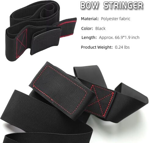 Archery Bow Stringer Recurve Bow Stringer Tool to Install Bow String Easily It Can Also Be Used to Remove Bowstrings Durable and Easy to Clean in Saudi Arabia