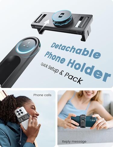 حامل ثلاثي عصا سيلفي مقاس 67 بوصة مع ضوء، حامل هاتف أساسي لأجهزة iPhone وSamsung، حامل ثلاثي الكل في واحد قابل للتمديد مع جهاز تحكم عن بعد، مقبض دوران 360 درجة، مجموعة مدونة فيديو محمولة للسفر لتسجيل الفيديو والبث المباشر in Saudi Arabia