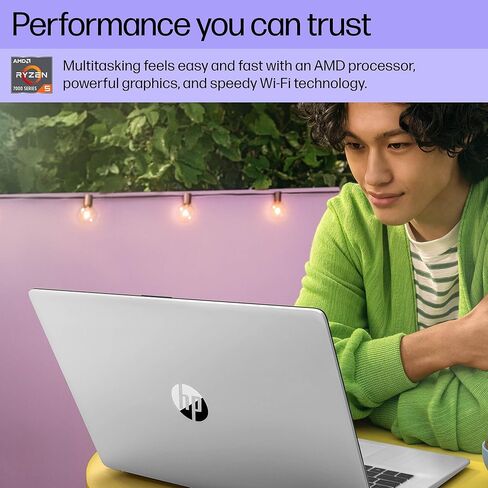 كمبيوتر محمول HP 17 بوصة، شاشة FHD IPS مقاس 17.3 بوصة، AMD Ryzen 5 7430U (حتى 4.5 جيجا هرتز)، ذاكرة الوصول العشوائي 20 جيجا، 512 جيجا SSD، Wi-Fi 6، بلوتوث 5.4، Windows 11 Pro، مفتاح Copilot AI، لوحة مفاتيح رقمية، مع مسجل صوت RECOLX AI in Saudi Arabia