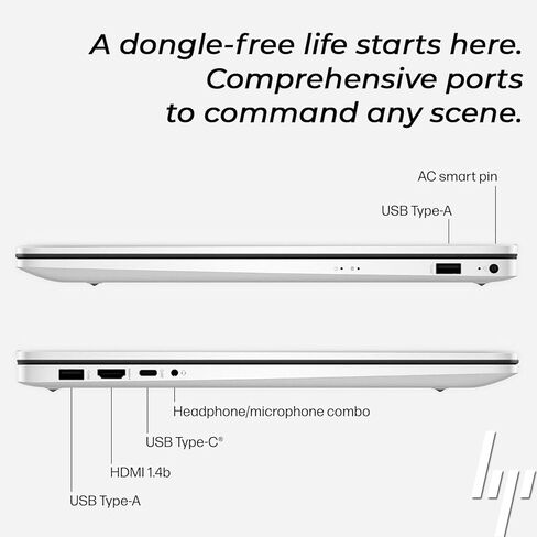 HP 17 inch Business Laptop Computer • 2026 Edition • Latest AMD Ryzen 5 CPU • (16GB RAM | 512GB SSD) • 17.3" FHD Display • Copilot+ • Long Battery Life • Windows 11 with Office 365 for The Web in Saudi Arabia