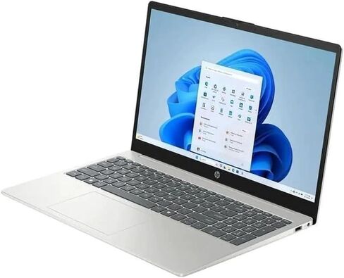 HP 15.6 inch FHD IPS Touch Laptop, Intel Core i5-1334U, 8GB DDR4 RAM, 512GB SSD, Windows 11 Home, Intel Iris Xe Graphics, Natural Silver, 15-fd0154wm in Saudi Arabia