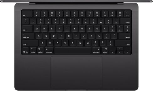 كمبيوتر محمول Apple MacBook Pro مزود بـ M5 Max، ووحدة معالجة مركزية 18 نواة، ووحدة معالجة رسومات 40 نواة: شاشة قياسية مقاس 14.2 بوصة، وذاكرة موحدة سعة 64 جيجابايت، وتخزين SSD سعة 2 تيرابايت؛ الفضاء الأسود in Saudi Arabia