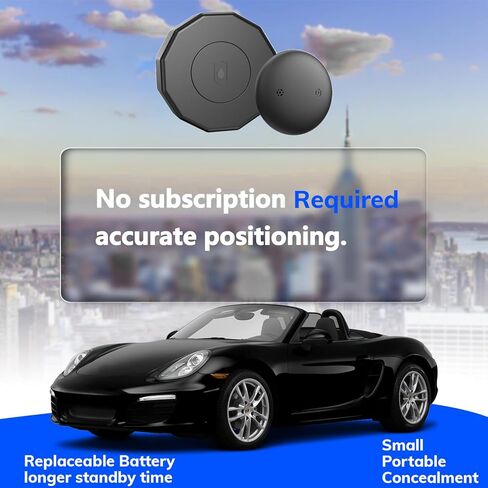 Super Magnetic! 360 Days of Battery Life! Apple Find My Subscription-Free GPS Car Locator - Waterproof and Drop-Proof, Stealth Tracking, 1 Year Only Replacement Not Repair in Saudi Arabia