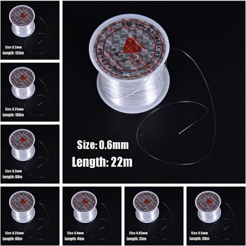 Fishing Line Nylon Monofilament - Strong Clear Wire for Fly Fishing and Casting, Leak-Proof Spool Design in Saudi Arabia