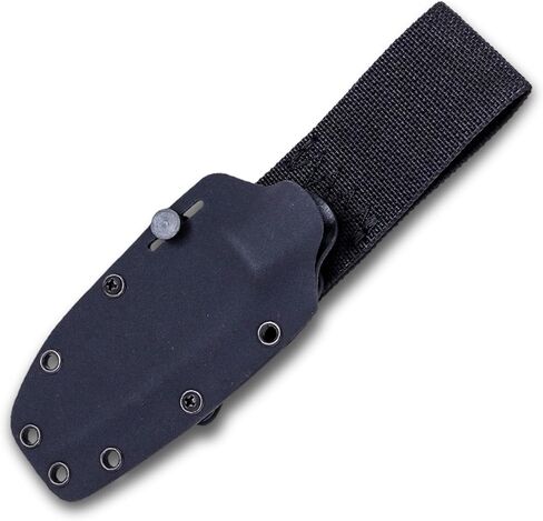 سكين Joker Bushcraft الرياضي Lynx 111، شفرة 4.13 بوصة من Böhler N695، متوفر في خيارات مختلفة للحالة والمقبض، أداة لصيد الأسماك والصيد والتخييم والمشي لمسافات طويلة (قماش Micarta، Kydex Sheath + FireStarter) in Kuwait