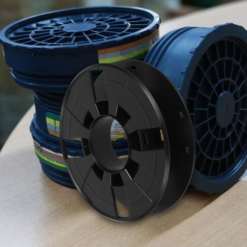 TEHAUX 2pcs Cord Storage Reel Lightweight Plastic Cable Extension Cord Reels for 3D Printer Filament Home School Studio Organization in Saudi Arabia