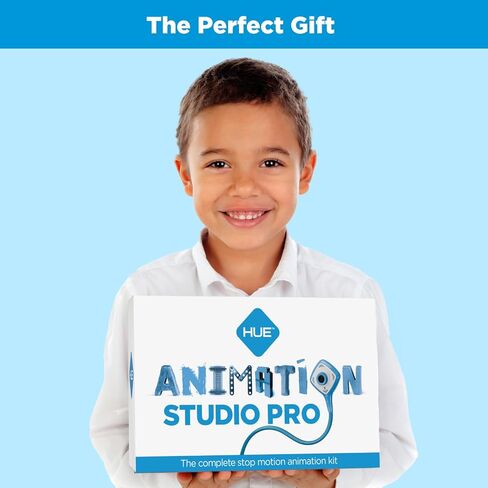 HUE Animation Studio Pro Stop Motion Kit (Full HD 1080p Flexible Camera, Software, Book) for Windows/macOS (Black) in Saudi Arabia