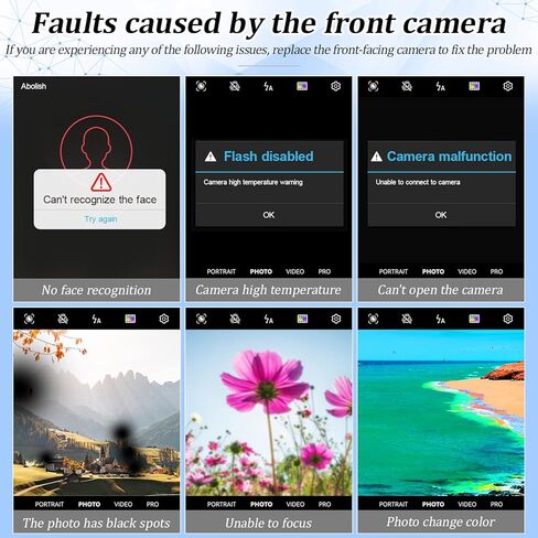 لاستبدال الكاميرا الأمامية الرئيسية لهاتف Samsung Galaxy S23 FE لهاتف Samsung S23 FE S711U الواجهة الأمامية الرئيسية مع إصلاح الكابلات المرنة مع الأدوات in Saudi Arabia