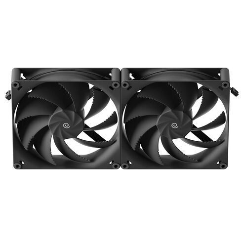 HAVN H18 180mm Performance PC Fan Black – 2-Pack | Fluid Dynamic Bearing, PWM Speed Control, High Airflow, Quiet Operation, High-Pressure Cooling, Reinforced PBT Frame in Kuwait