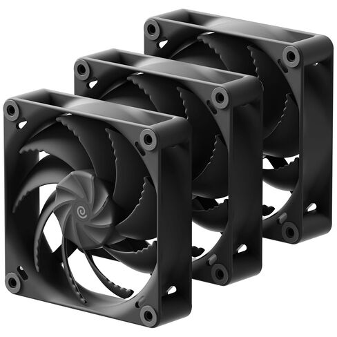 HAVN H18 180mm Performance PC Fan Black – 2-Pack | Fluid Dynamic Bearing, PWM Speed Control, High Airflow, Quiet Operation, High-Pressure Cooling, Reinforced PBT Frame in Saudi Arabia