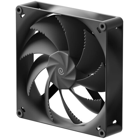 HAVN H18 180mm Performance PC Fan Black – 2-Pack | Fluid Dynamic Bearing, PWM Speed Control, High Airflow, Quiet Operation, High-Pressure Cooling, Reinforced PBT Frame in Kuwait