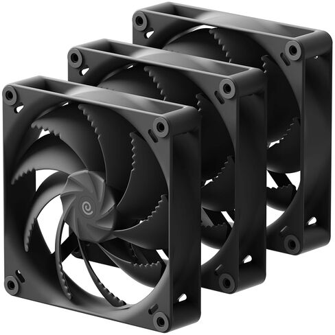 HAVN H18 180mm Performance PC Fan Black – 2-Pack | Fluid Dynamic Bearing, PWM Speed Control, High Airflow, Quiet Operation, High-Pressure Cooling, Reinforced PBT Frame in Kuwait