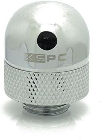 XSPC 45 Degree Rotary Adapter Fitting, G1/4" Threads (Chrome Finish) in Saudi Arabia