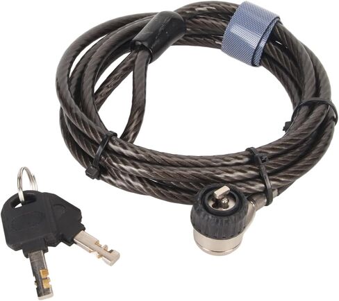 Focket Laptop Security Cable Lock, CutResistant Steel Cable Length Laptop Lock, Computer Security Cables with Includes 2 Keys for Laptops Desktops Projectors LCD Screens in Saudi Arabia