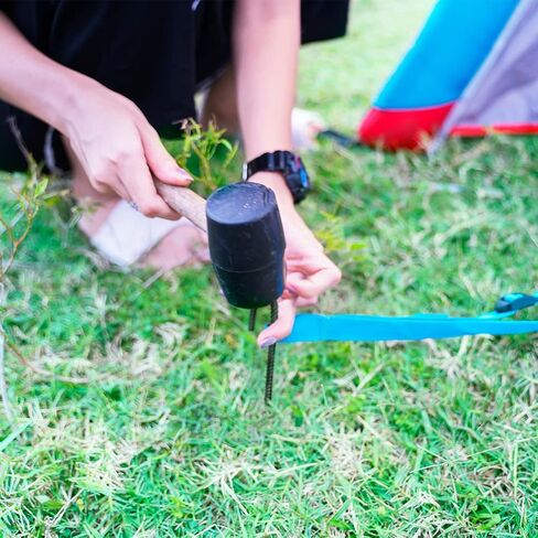 Deerbusters 18in Rebar Ground Stakes - خطاف J شديد التحمل (40 حزمة) in Saudi Arabia