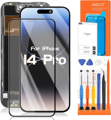 INCELL لشاشة iPhone 14 Pro البديلة لشاشة iPhone 14 Pro LCD A2890، A2650، A2889، A2892 مجموعة أدوات إصلاح تجميع شاشة اللمس الرقمية in Saudi Arabia