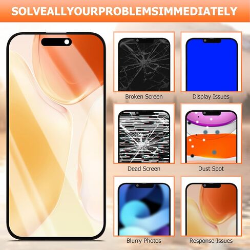 INCELL لشاشة iPhone 14 Pro البديلة لشاشة iPhone 14 Pro LCD A2890، A2650، A2889، A2892 مجموعة أدوات إصلاح تجميع شاشة اللمس الرقمية in Saudi Arabia