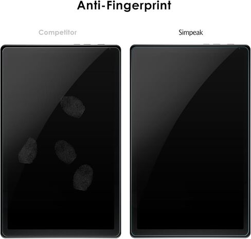 Simpeak 2-Pack Screen Protector Compatible with Evermyth Tablet 10 Inch Android 15 Tablets, Full Coverage, Anti-Scratch & Anti-Fingerprint, 9H Hardness, Precise Cutouts, HD Clear Tempered Glass in Saudi Arabia