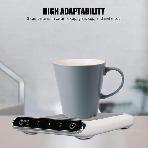 USB Mug Warmer with 3 Temperature Settings, Constant Temperature 55°C/131°F for Tea, Milk, Office and Home in Saudi Arabia