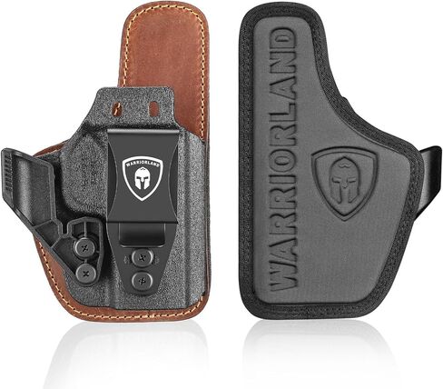 WARRIORLAND IWB Hybrid Holster, Fits for Springfield Hellcat Pro & Pro Comp/Hellcat/Hellcat RDP & OSP - Optic Cut, Concealed Carry Holster, Adj. Height & Cant & Retention | Ultimate Comfort in Saudi Arabia
