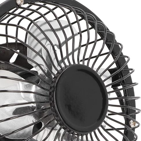 USB Desk Fans Small Quiet, 360° Rotation Super Sound off Portable Fan Mini Fan One Key Switch USB Personal Fan with Antiskid Pad for Office,6.3 X 5.7in in Saudi Arabia