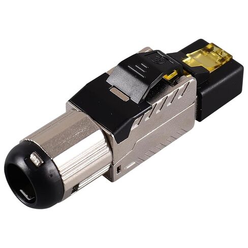 كابل شبكة إيثرنت محمي من Cabilock Cat8 Rj45، كابل شبكة إيثرنت خالي من الأدوات، مقاوم للغبار لنقل البيانات عالي السرعة وتوافق جهاز توجيه الألعاب in Saudi Arabia