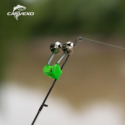 2/4 Pack Upgraded Fishing Pole Holder, Aluminum Fishing Rod Holder for Ground, Rod Holders for Bank Fishing, Free Alarm Bells in Saudi Arabia