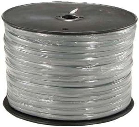 (Single Pack) 1000Ft 8 Conductor Silver Satin Modular Cable Reel 28AWG - 1000 Feet in Saudi Arabia