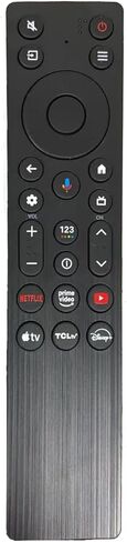 بديل جهاز التحكم عن بعد الصوتي RC923A FMB1 متوافق مع تلفزيون TCL الذكي QLED QLED Mini Google TV، السلسلة Q77K، QM6K، QM5K in Kuwait