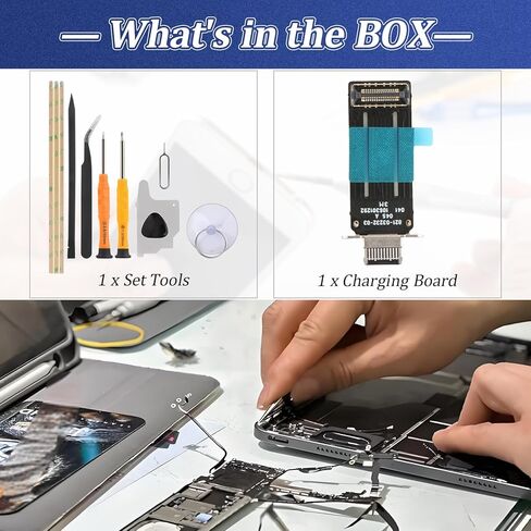 Dock Connector for iPad mini 2021 Charging Port Flex Cable Replacement for iPad mini 6 A2567 A2568 A2569 USB Charger Dock Board Connector with Tools in Saudi Arabia