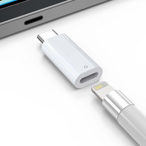 USB C Pencil Adapter for Pencil 1st Generation, Pencil Adapter USB C Compatible with iPad 10th/11th Generation, iPad A16 – Direct Bluetooth Pairing & Charging, No Extra Cable Needed in Saudi Arabia