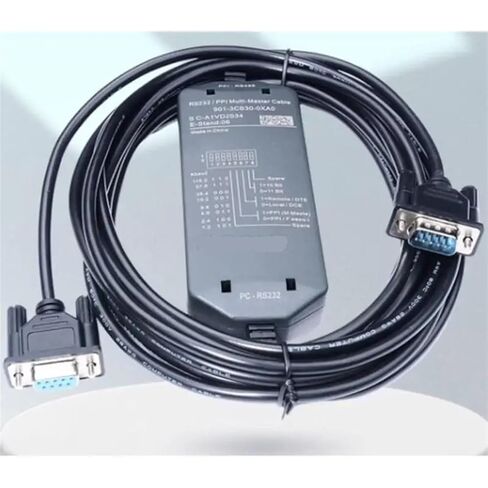 كابل برمجة Multi-Master 6ES7901-3CB30-0XA0 RS232/PPI PC/PPI معزول 187.5 كيلوبت في الثانية لـ S7-200 وHMI PC-PPI in Kuwait